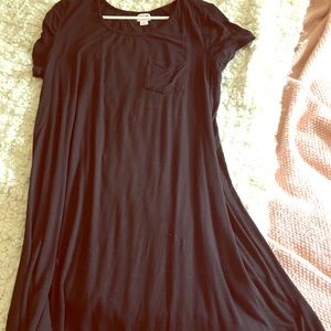 T-shirt style dress with pocket